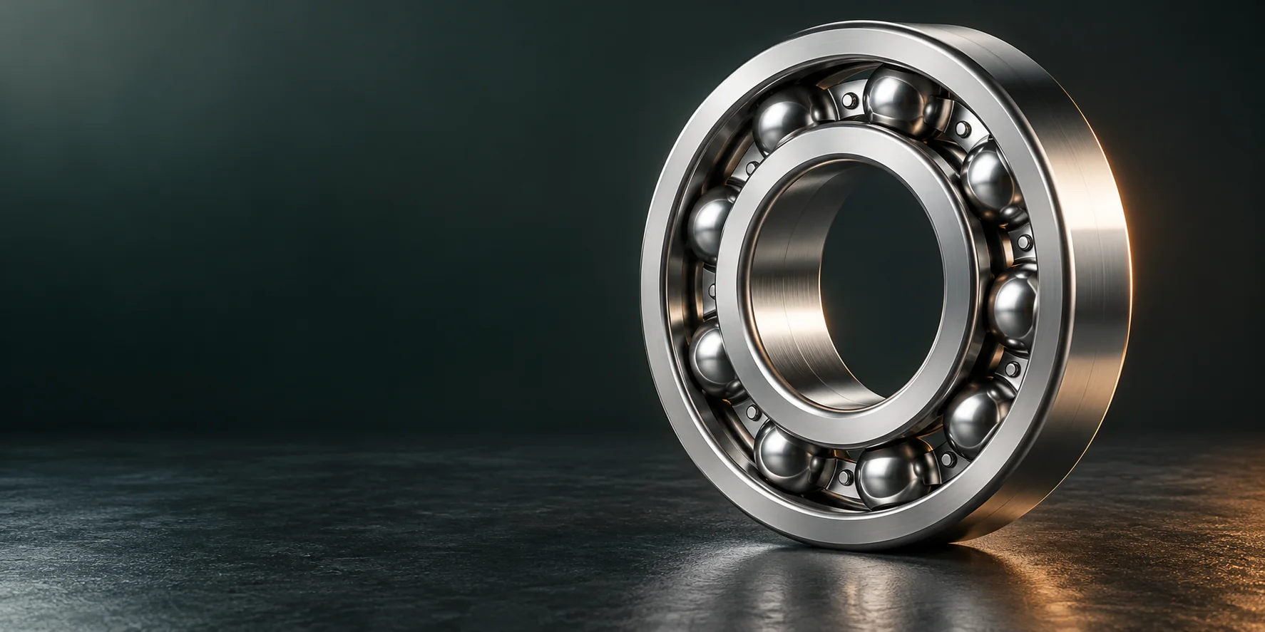 Original unbranded deep groove bearing concept visualization