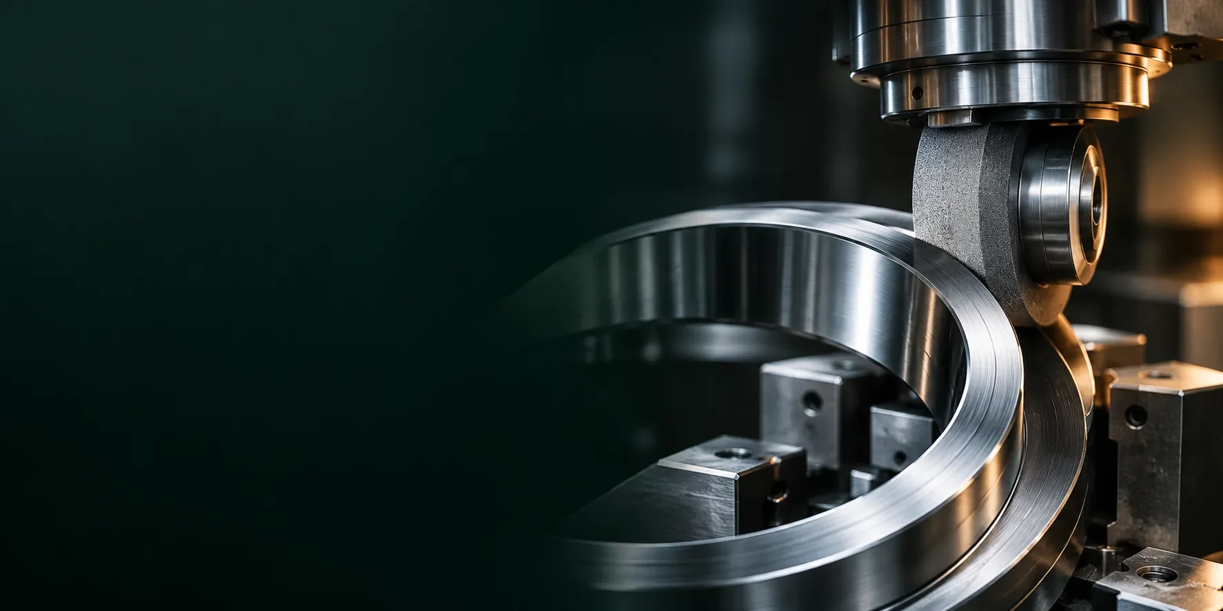 Original unbranded manufacturing bearing concept visualization