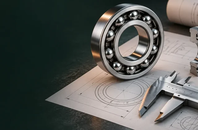 Original unbranded resources bearing concept visualization