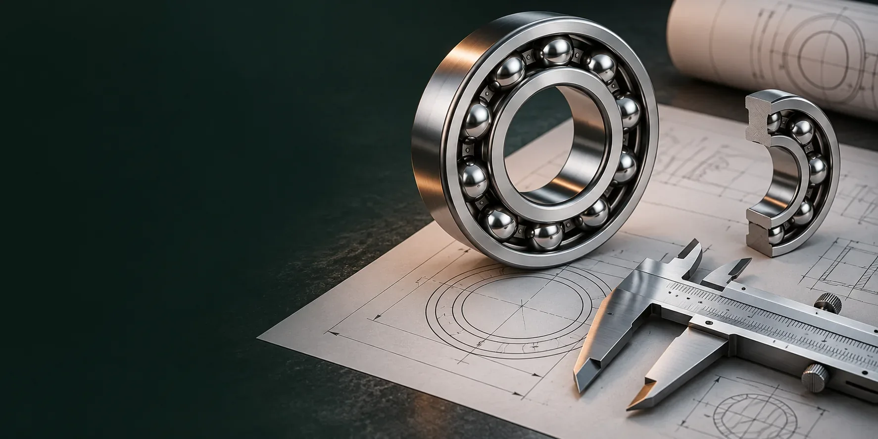 Original unbranded resources bearing concept visualization