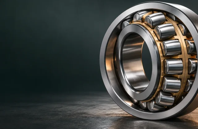 Original unbranded spherical roller bearing concept visualization
