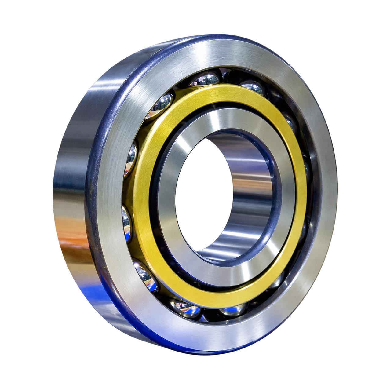7214 angular contact ball bearing — retouched source reference image; supply configuration may differ
