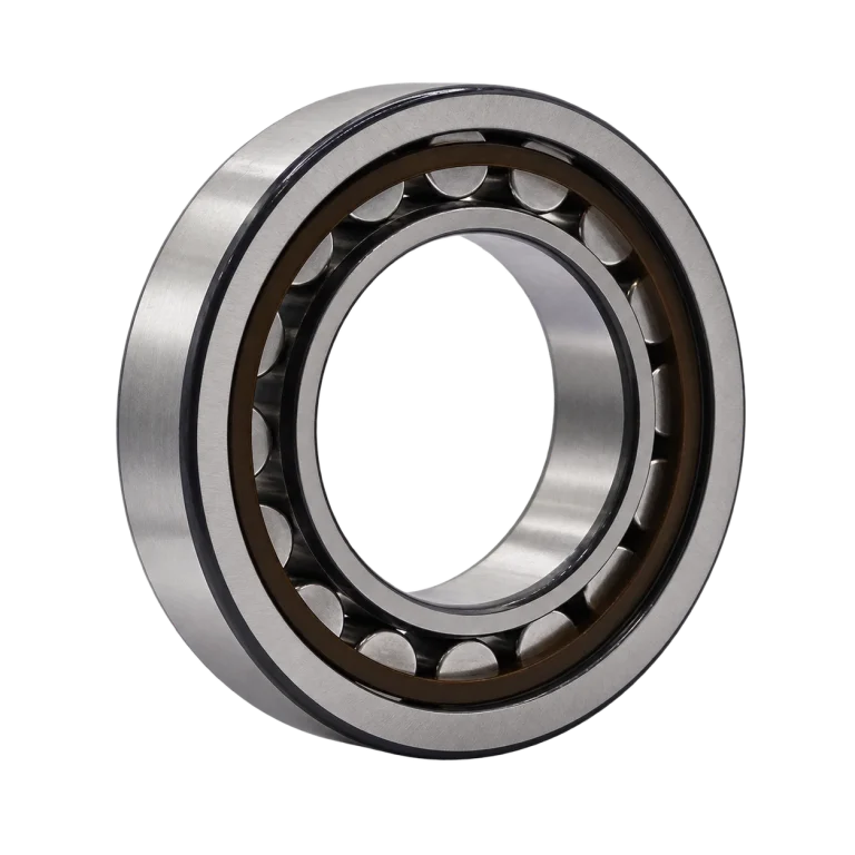 NU207 cylindrical roller bearing — retouched source reference image; supply configuration may differ