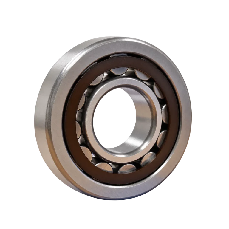 NU212 cylindrical roller bearing — retouched source reference image; supply configuration may differ