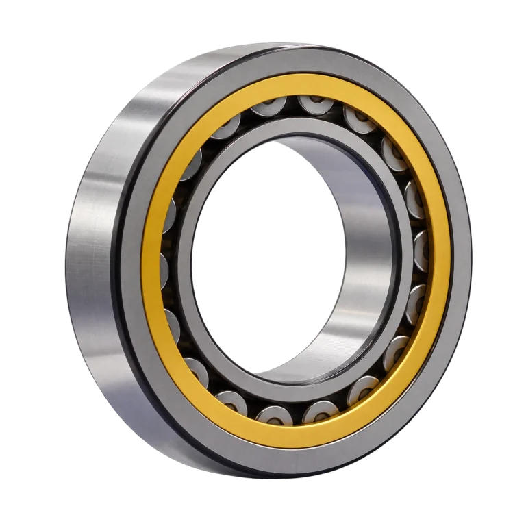 NU217 cylindrical roller bearing — retouched source reference image; supply configuration may differ